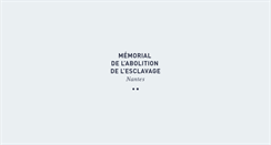 Desktop Screenshot of memorial.nantes.fr