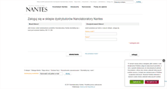 Desktop Screenshot of dystrybutor.nantes.pl