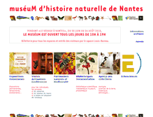 Tablet Screenshot of museum.nantes.fr