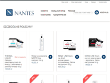 Tablet Screenshot of nantes.pl
